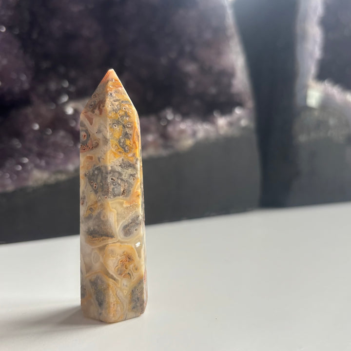 The Quirky Corner - Crazy Lace Agate Tower