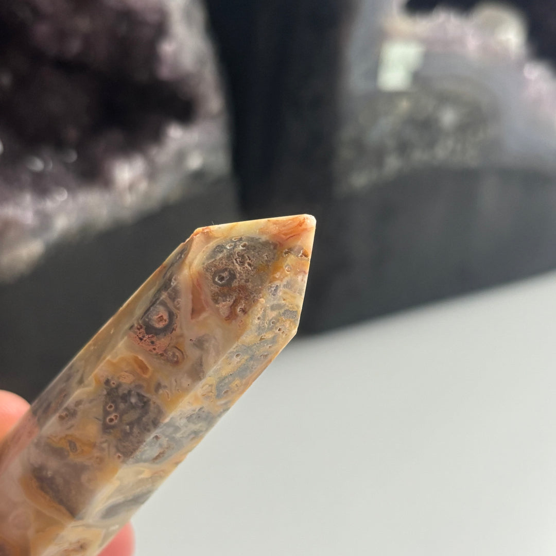 The Quirky Corner - Crazy Lace Agate Tower