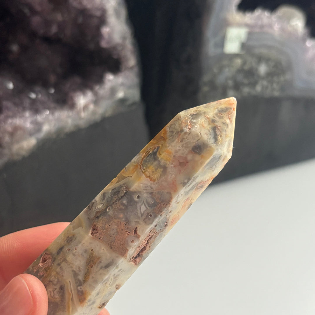 The Quirky Corner - Crazy Lace Agate Tower