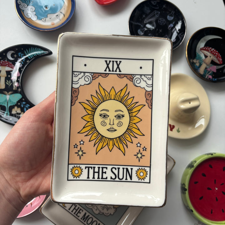 The Sun Tarot Trinket Dish