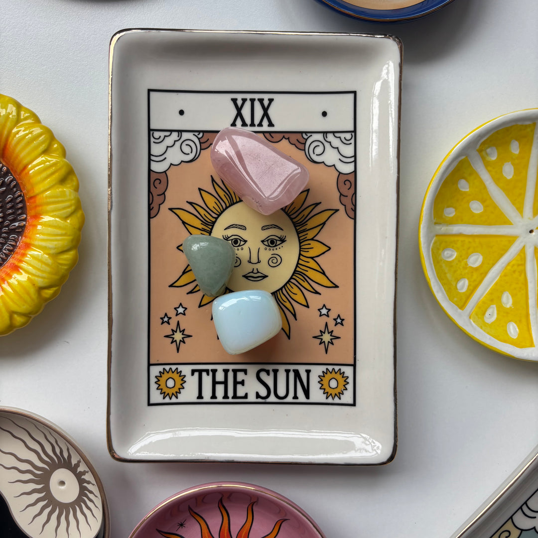 The Sun Tarot Trinket Dish
