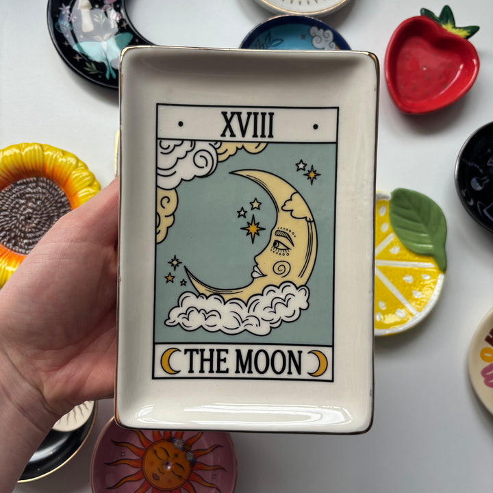 The Moon Tarot Trinket Dish