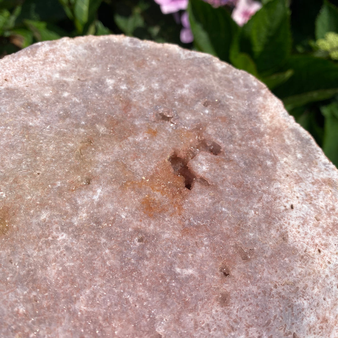 Large Pink Amethyst Slab – Soft Healing Energy