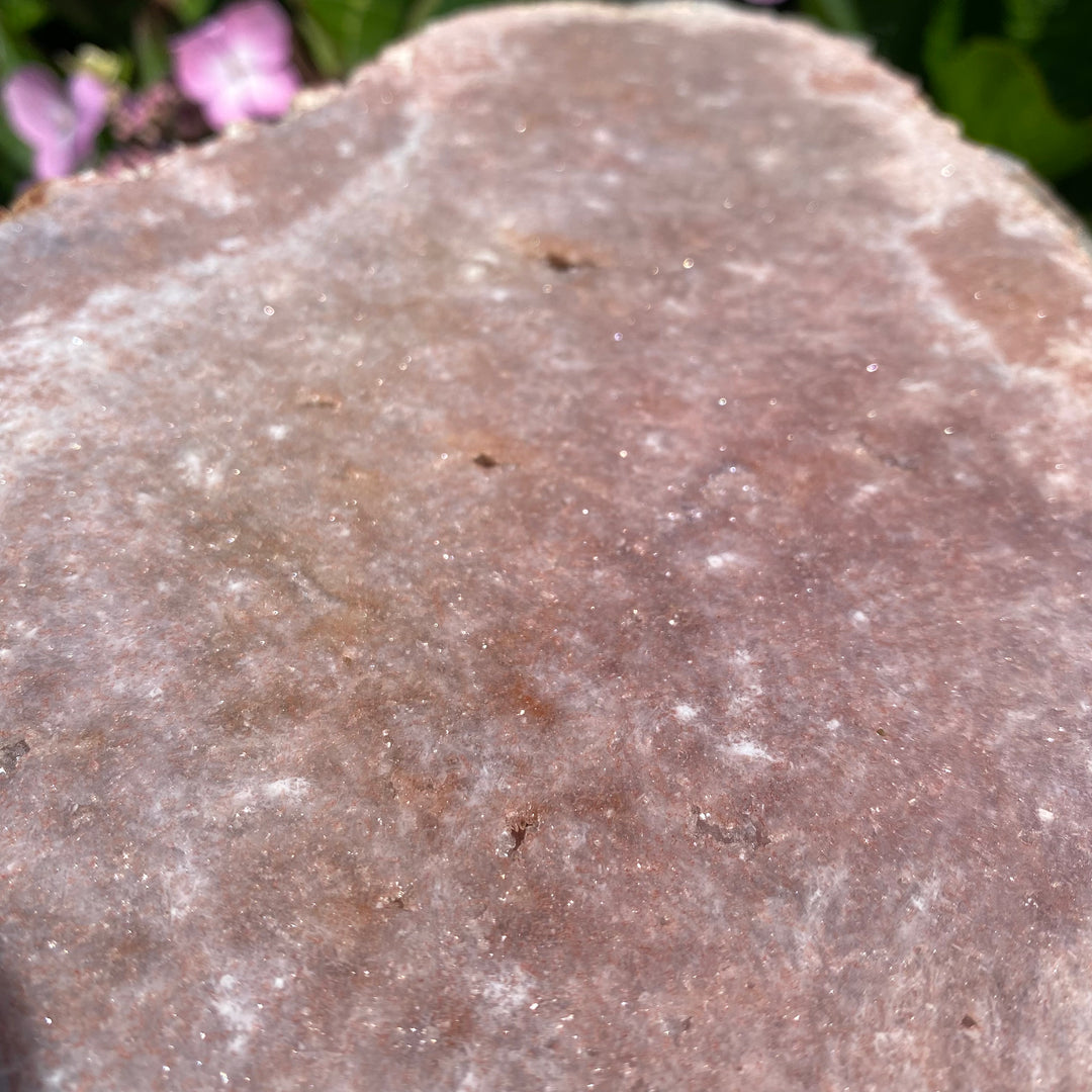 Large Pink Amethyst Slab – Soft Healing Energy