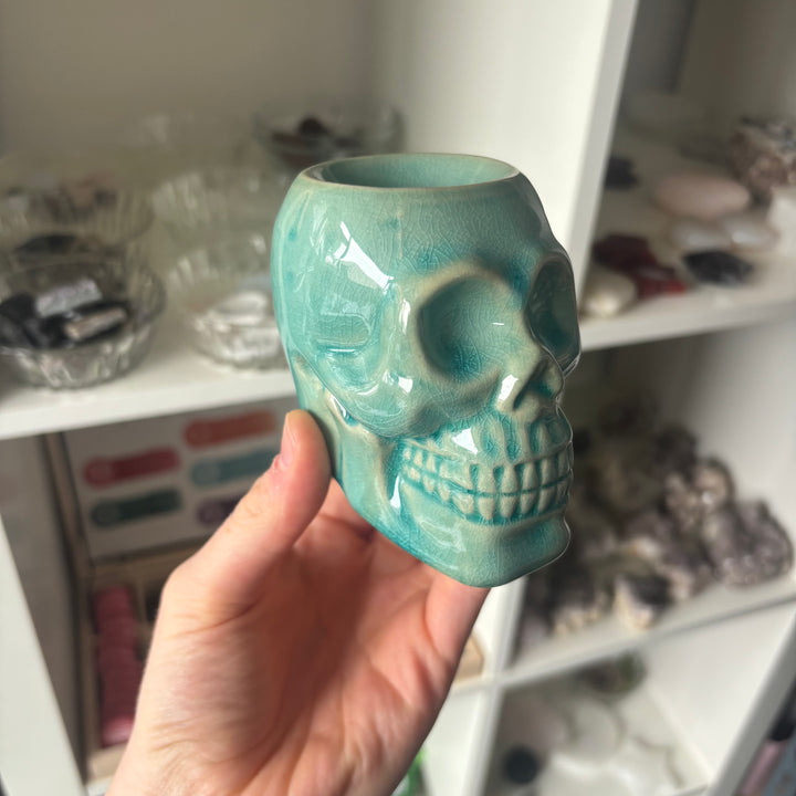 Mini Skull Oil Burner