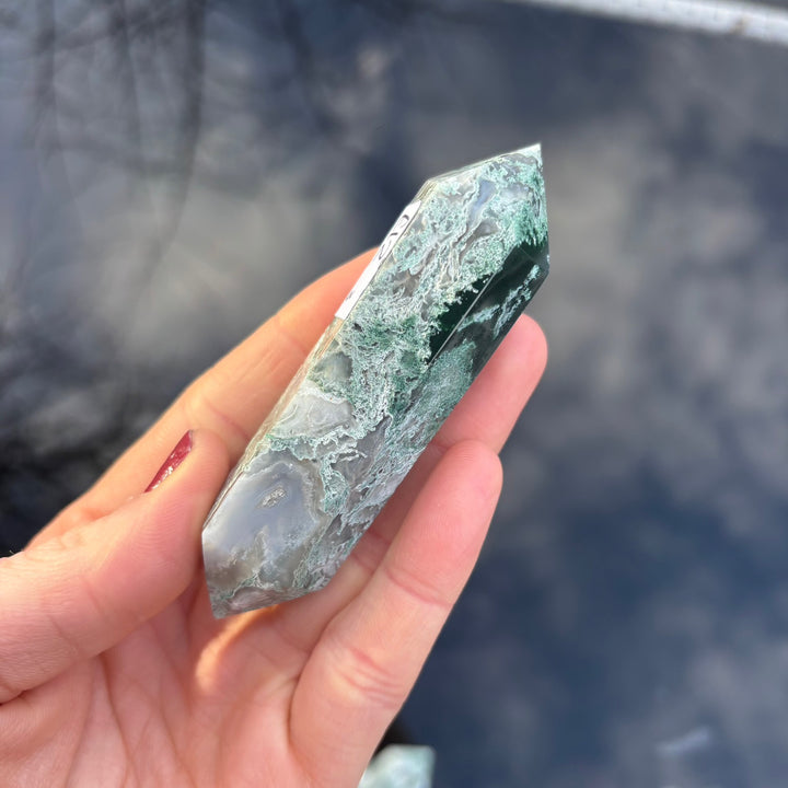 Moss Agate DT Point Style 3