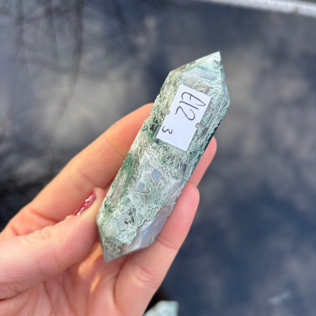 Moss Agate DT Point Style 3