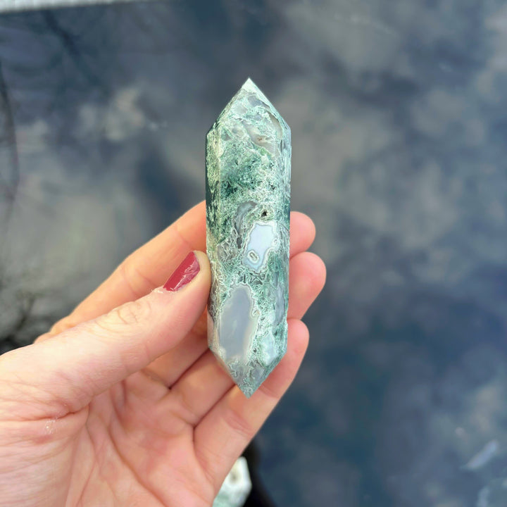 Moss Agate DT Point Style 3