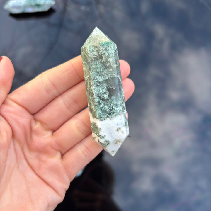 Moss Agate DT Point Style 2