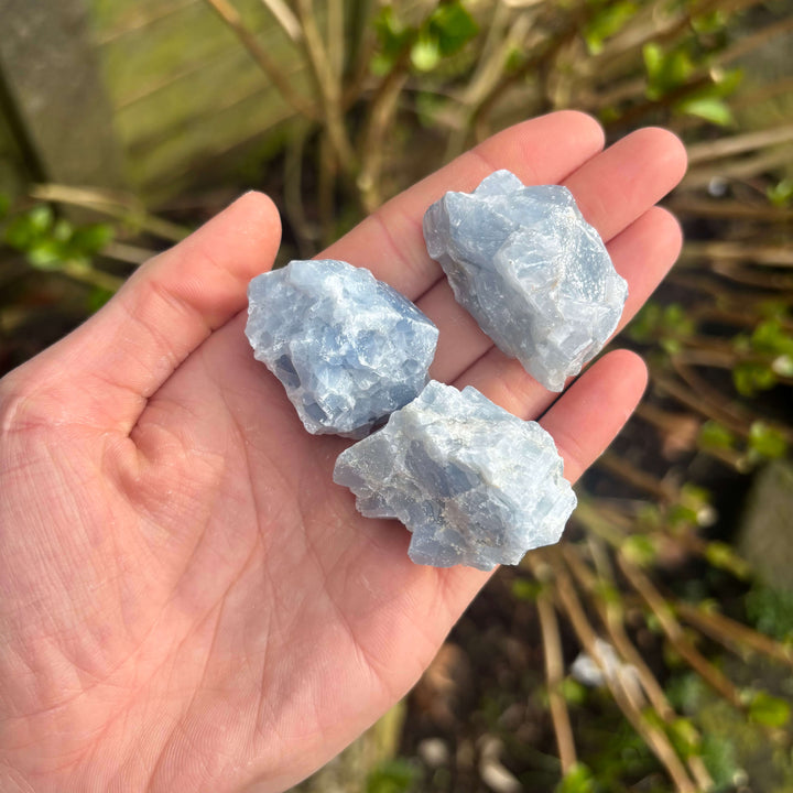 Raw Blue Calcite