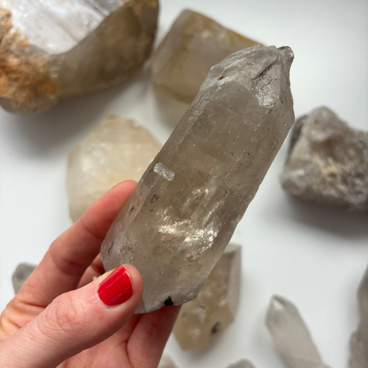 Raw Clear Quartz Piece 330 Grams