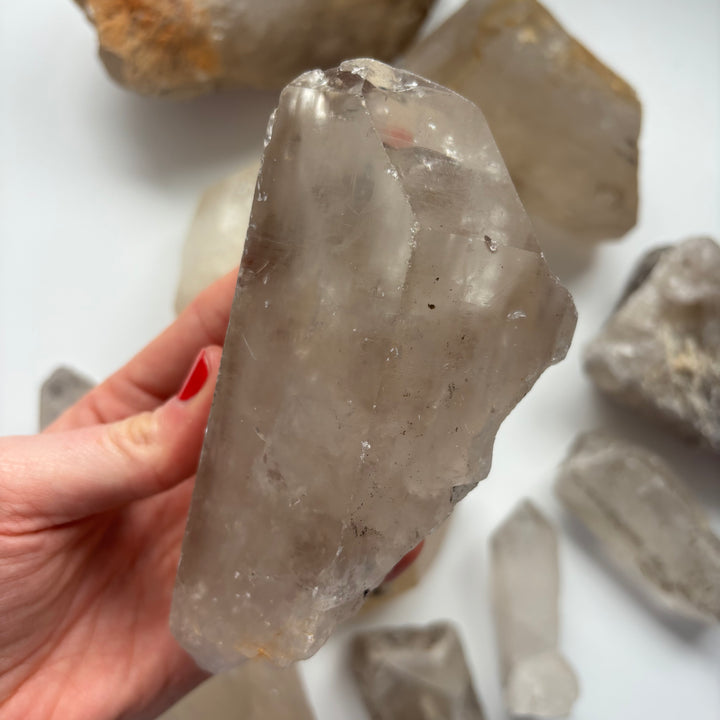 Raw Clear Quartz Piece 860 Grams