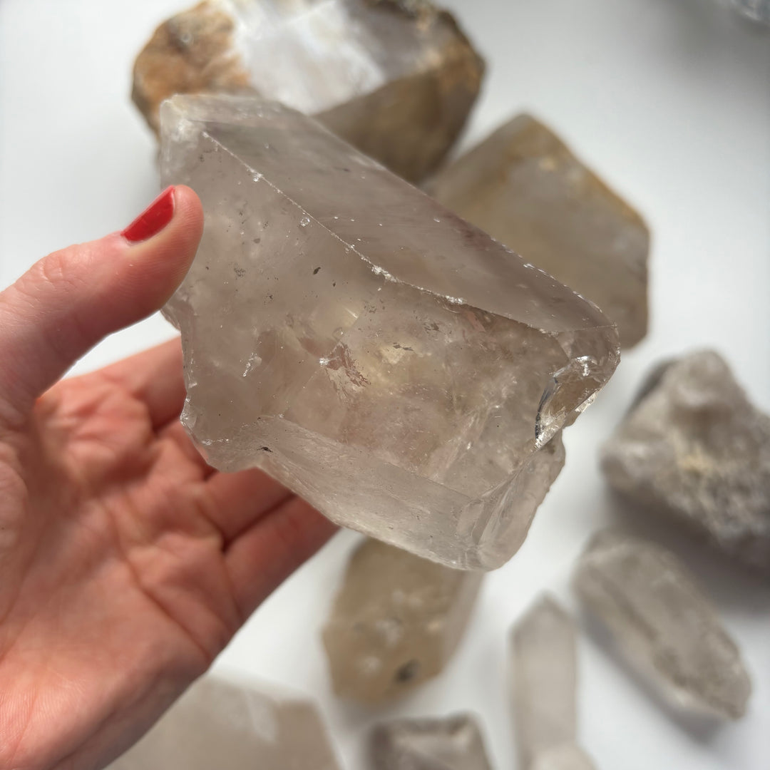 Raw Clear Quartz Piece 860 Grams