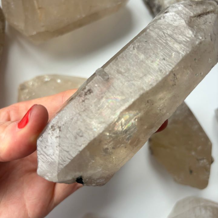 Raw Clear Quartz Piece 330 Grams
