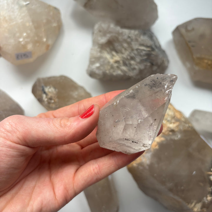 Raw Clear Quartz Piece 110 Grams