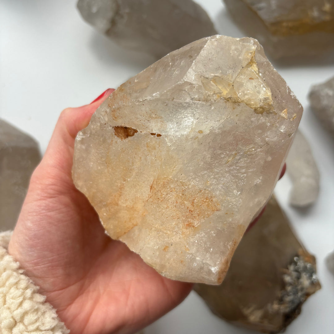 Raw Clear Quartz Piece 820 Grams