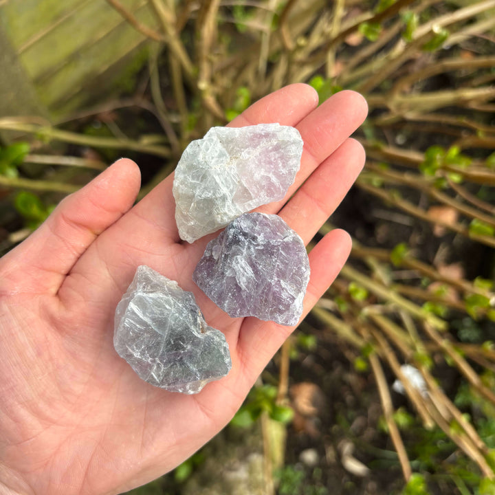 Raw Fluorite