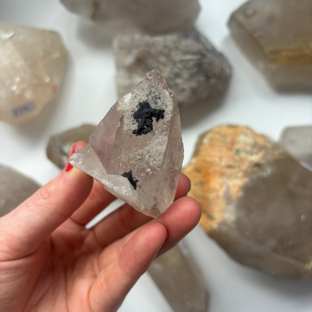 Raw Clear Quartz Piece 110 Grams