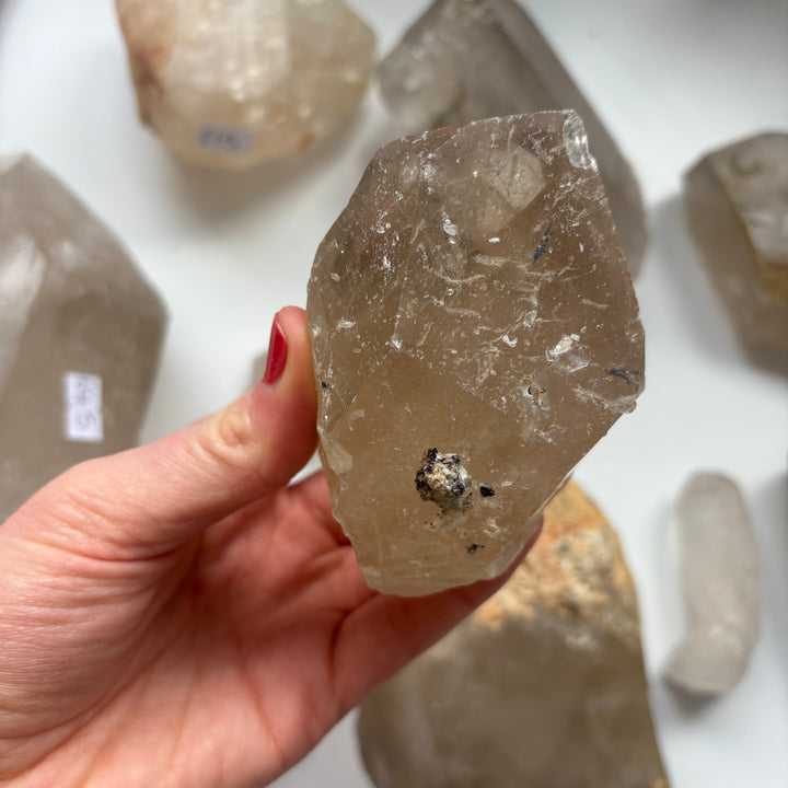 Raw Clear Quartz Piece 390 Grams