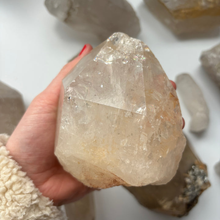 Raw Clear Quartz Piece 820 Grams