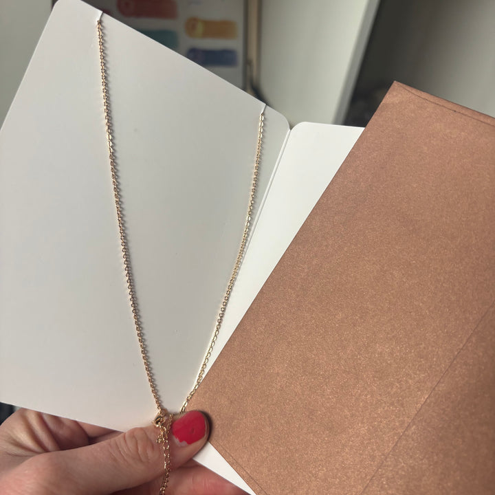 Scorpio Zodiac Necklaces | with greeting Card