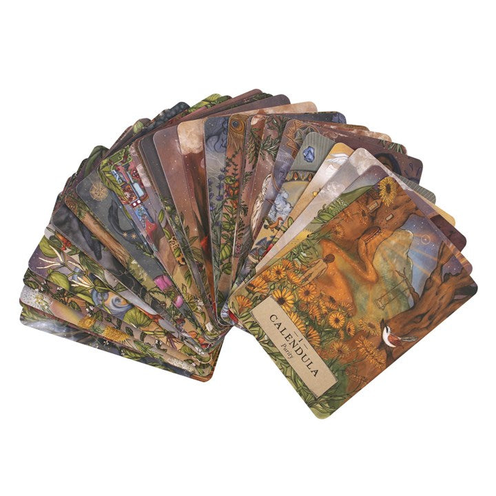 Herbal Astrology Oracle Cards by Adriana Ayales | Plant Magic