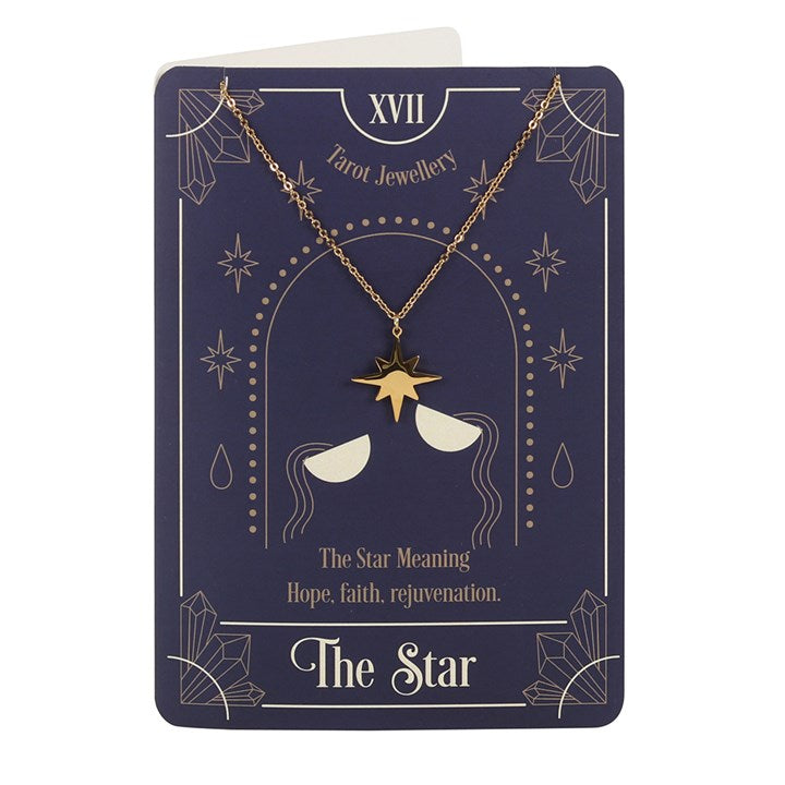The Star Tarot Necklace | with greeting Card