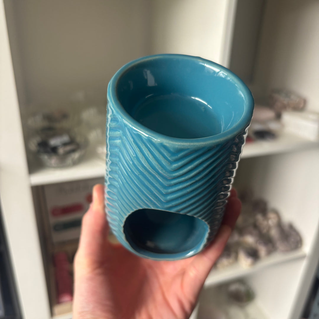 Turquoise Oil & Wax melt burner