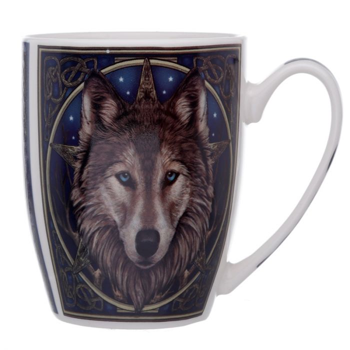 Wolf Forest Spirit mug - By Lisa Parker
