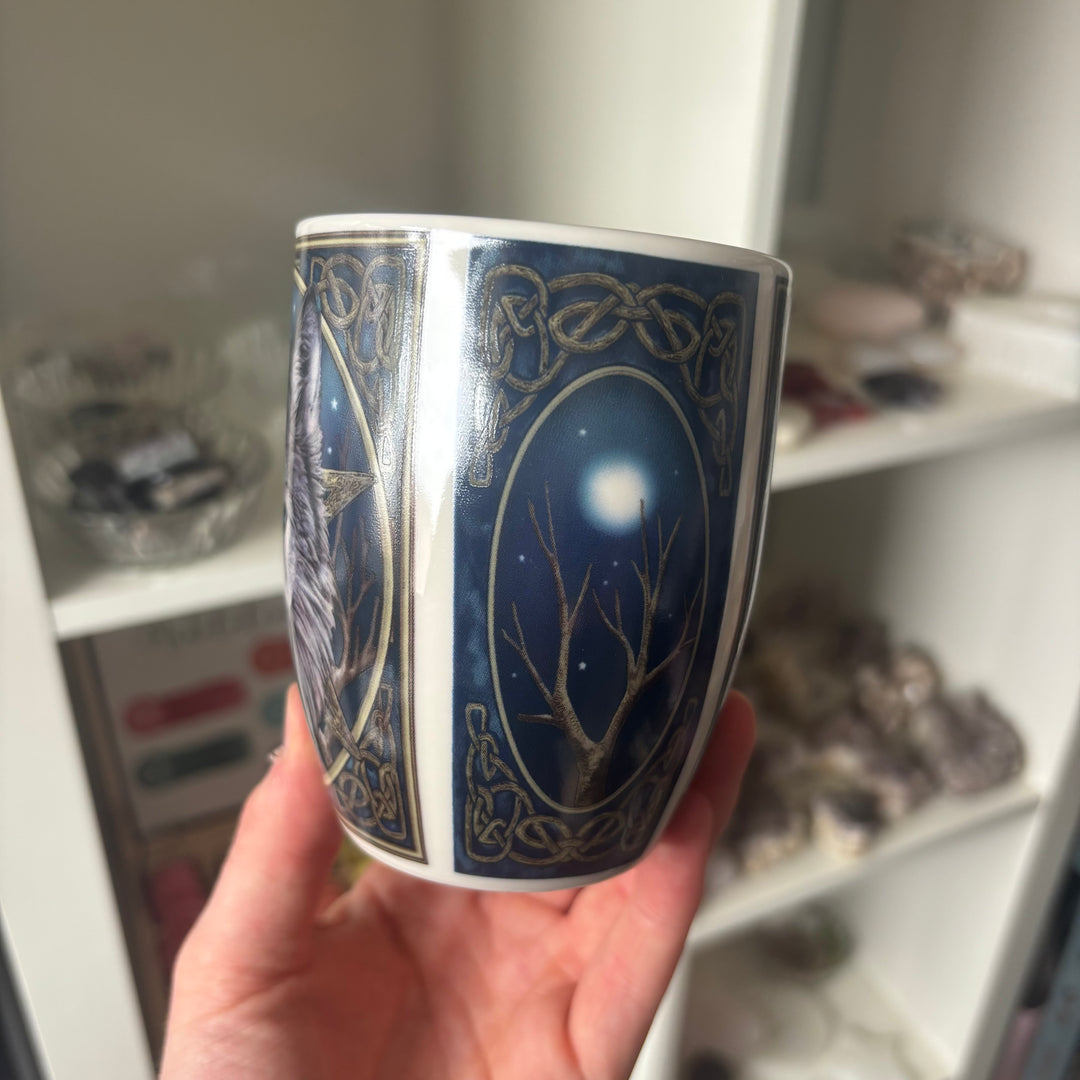 Wolf Forest Spirit mug - By Lisa Parker