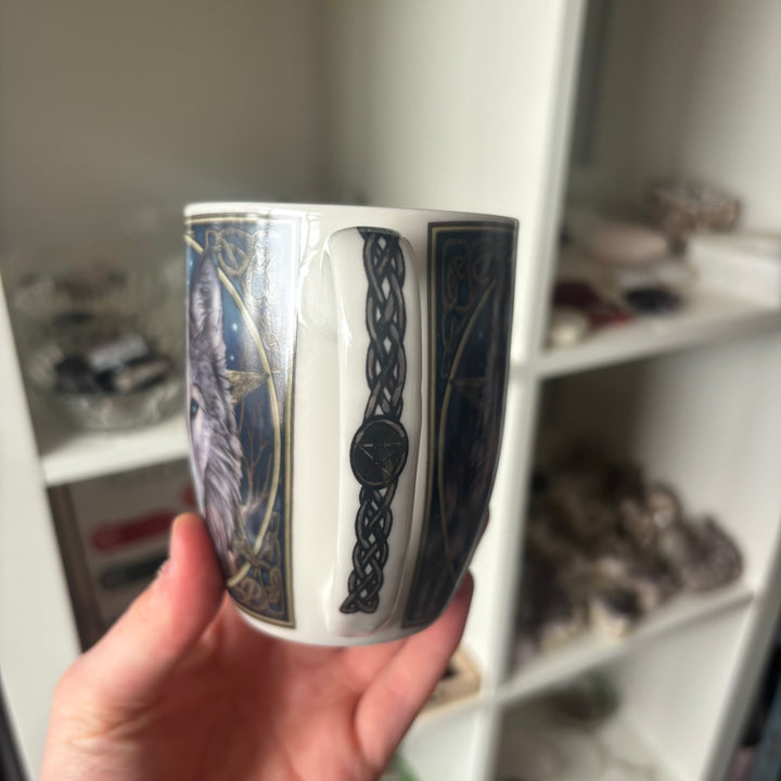 Wolf Forest Spirit mug - By Lisa Parker