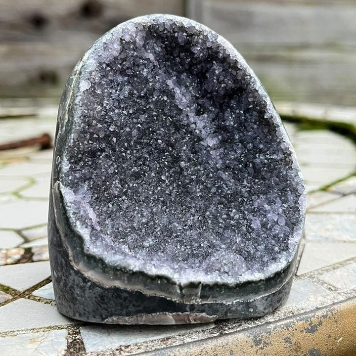 Amethyst Cut Base Point | Healing &amp; Clarity
