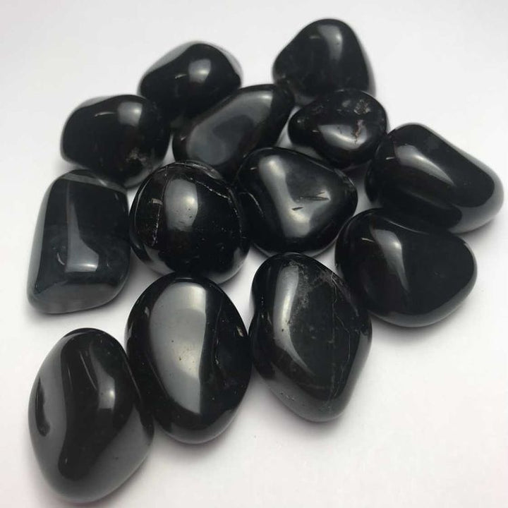 Black Onyx Tumblestone Crystal