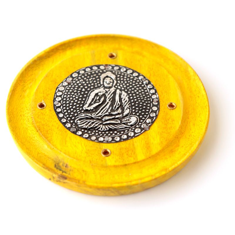 Buddha Incense Stick Holder – Yellow